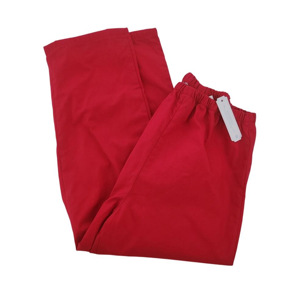 3T New Edgehill Collection red cotton pants